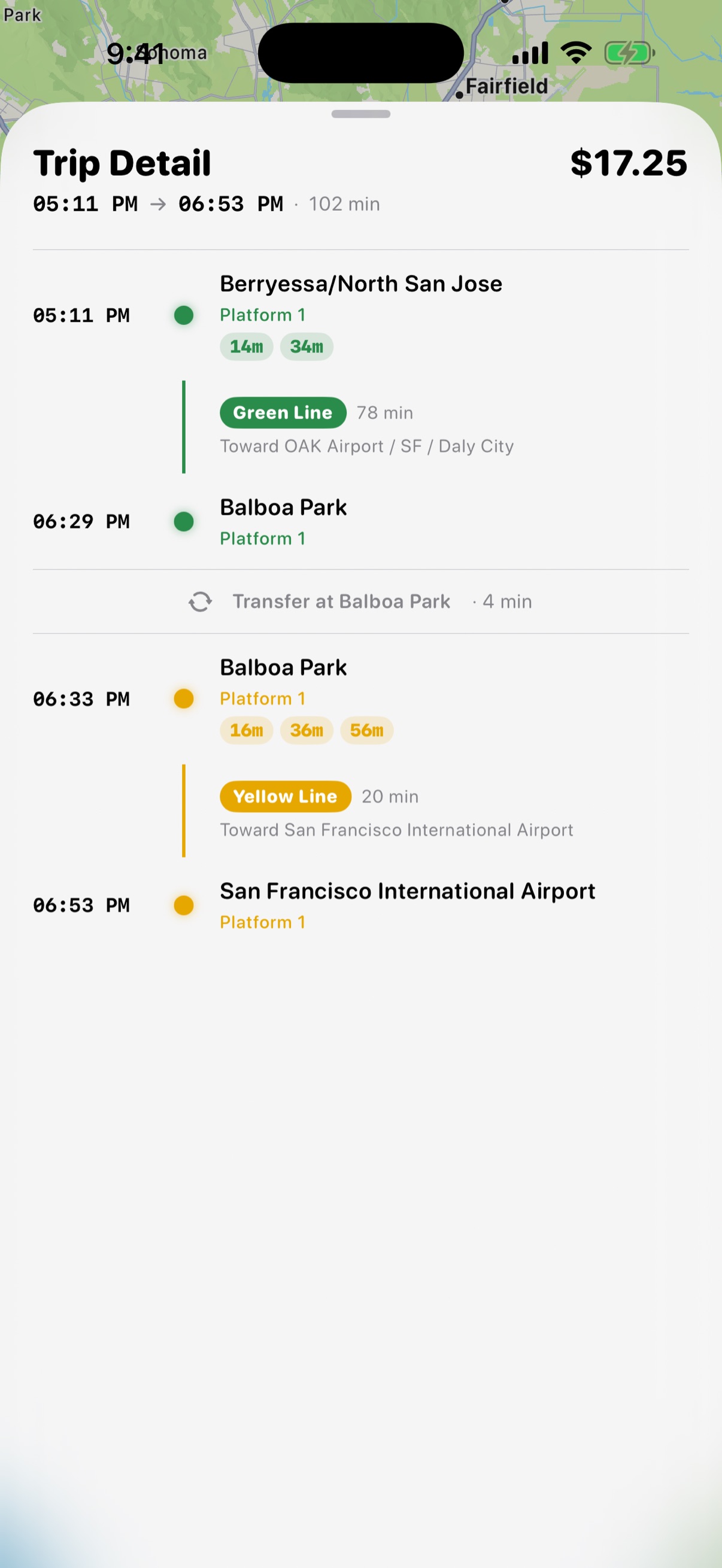 BayTransit Screenshot